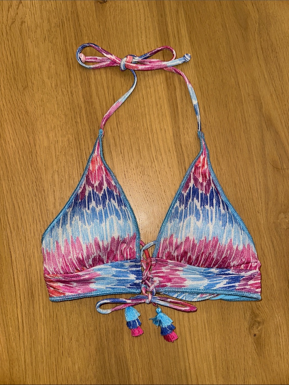 BECCA Women's Joshua Tree Halter Bikini Top Size Small- NEW!💖